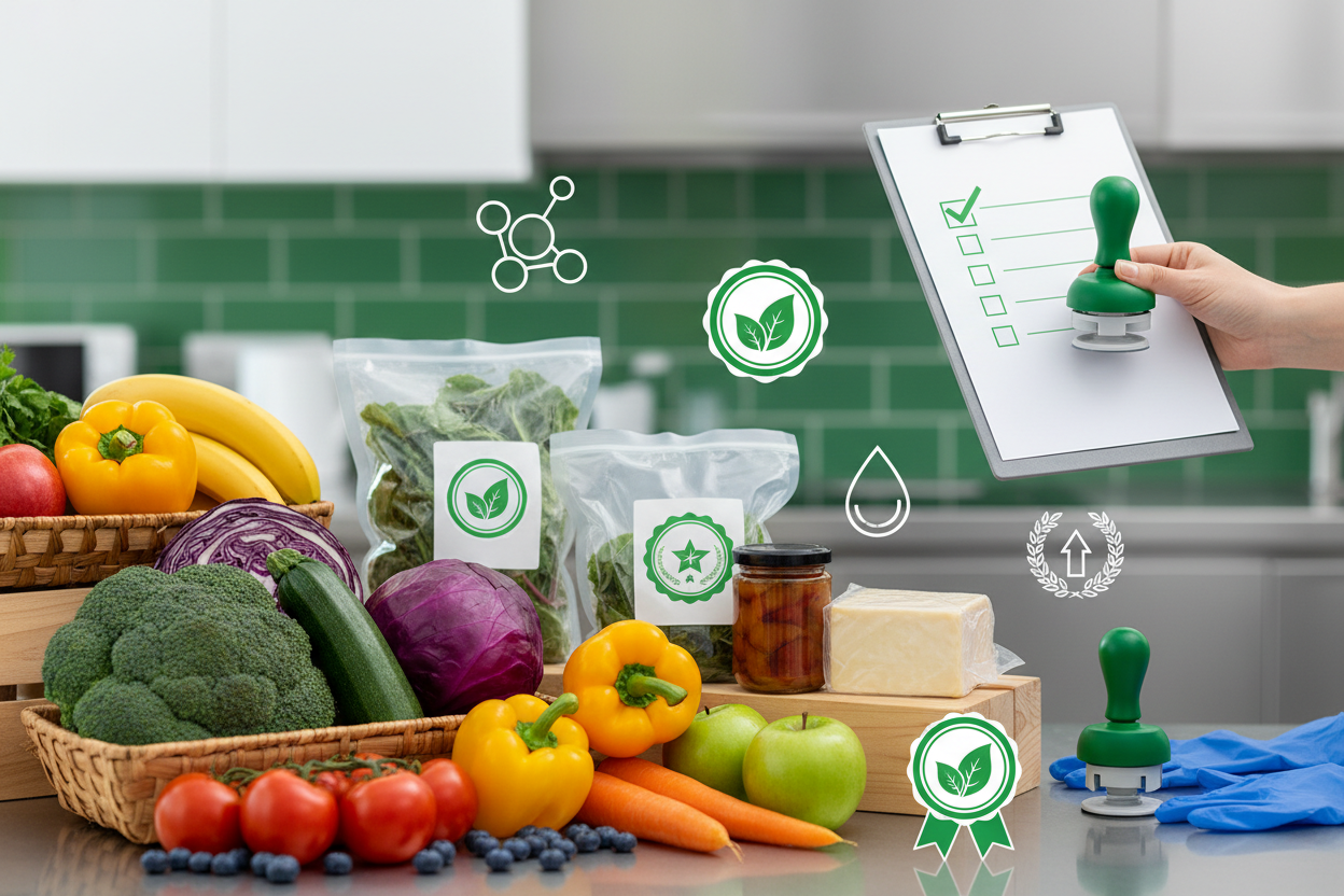 Find smiley - Emballage godkendt til fødevarer – det skal være i orden