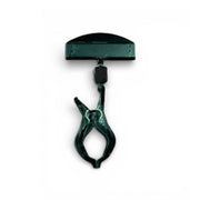 Clear Grip, skiltahaldari, stórur, við breiðum haldara, svørtur akryl