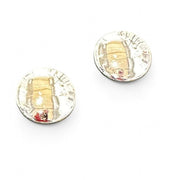 Retro, endaður, krom, til Ø25 mm rør