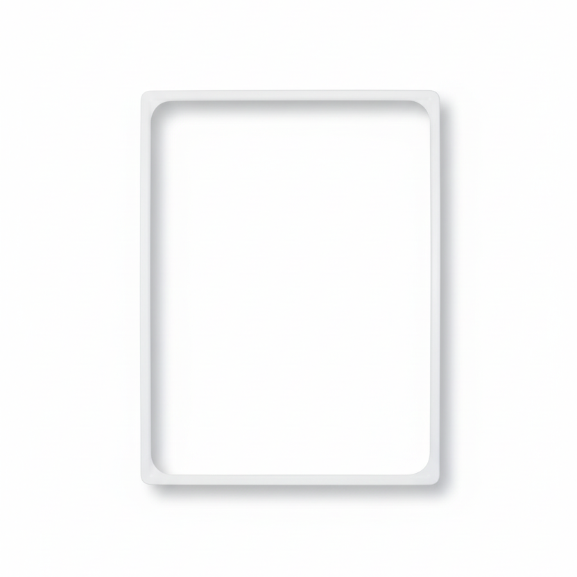 Plastrammi, A4, hvít