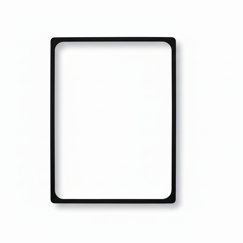 Plastramma, A4, svørt