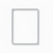 Plastramn, A4, ljósgrát