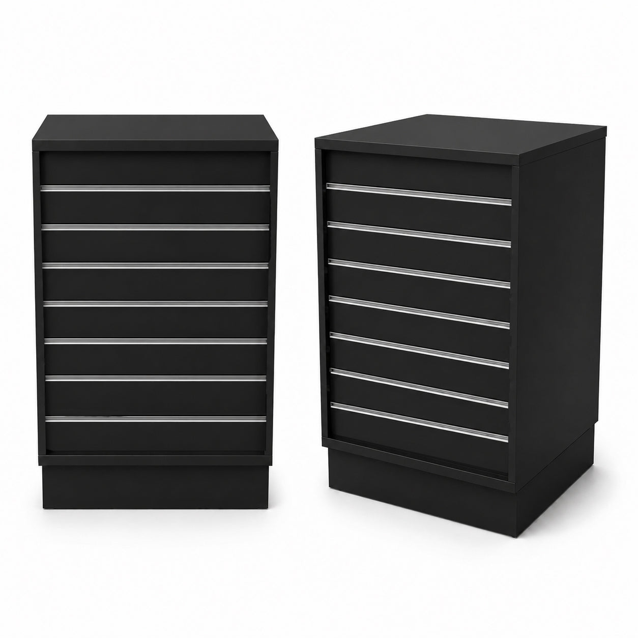 Frame-disk. Smalur modul, svartur. B55 - rillupanelur front