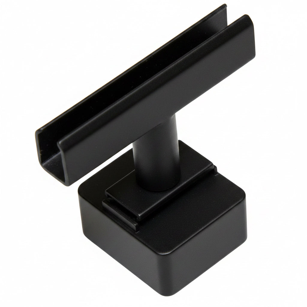 Magnetclip M / T-stykki B 3,5 x D 3 x H 5,5 cm, skiltahaldari til plastkarm. Sí og vel fargar