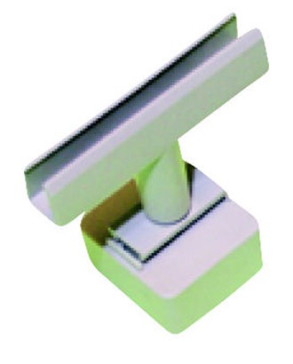 Magnetclip M / T-stykki B 3,5 x D 3 x H 5,5 cm, skiltahaldari til plastkarm. Sí og vel fargar