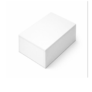 Podie. Hvítt melamin. 50 x 40 x H20 cm.