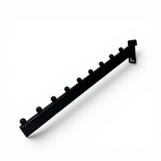 Skárin fronthengur til gitter. Svartur - 35 cm