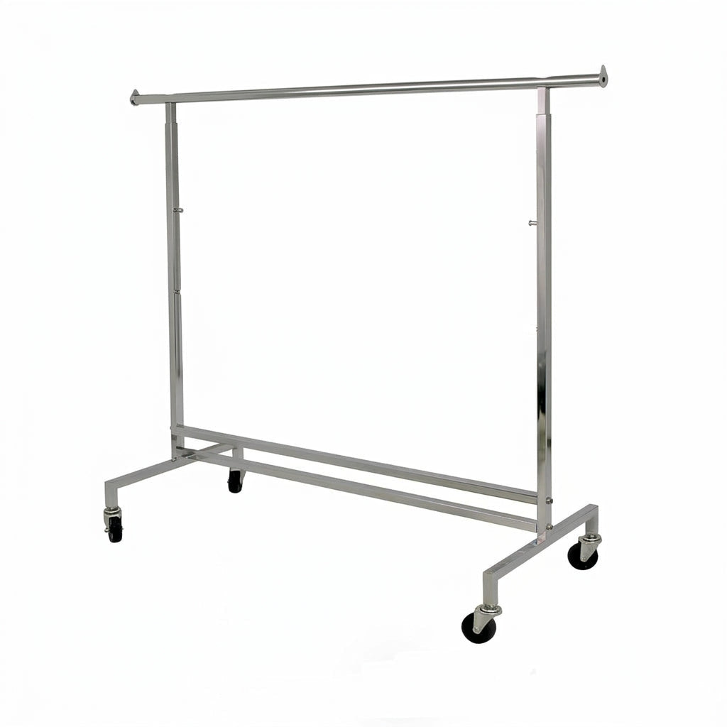 Disco II, hæddarstillanlig, krom, B153 x H140-185 cm