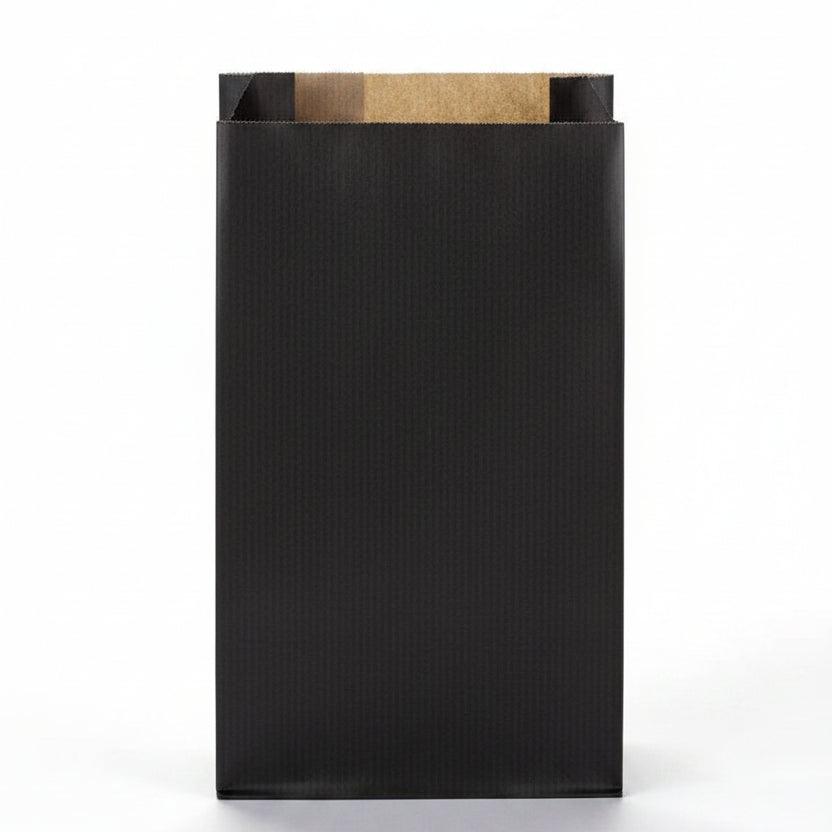 Gávuposa, kraftpappír, svørt, pk. við 250 stk., 12 x 4 x H20 cm