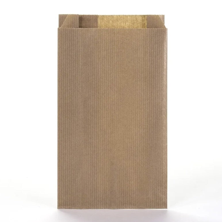 Gávupoki, kraftpappír, náttúra, pk. við 250 stk., 12 x 4 x H20 cm