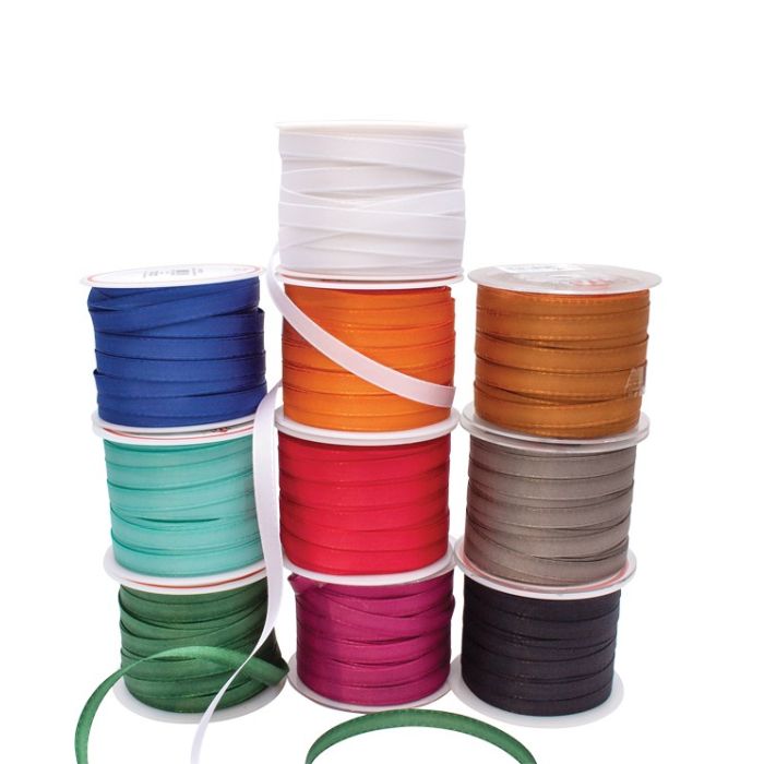 Gávuband, satín, B9 mm, 50 mtr. pr. rl. Sí fleiri litir