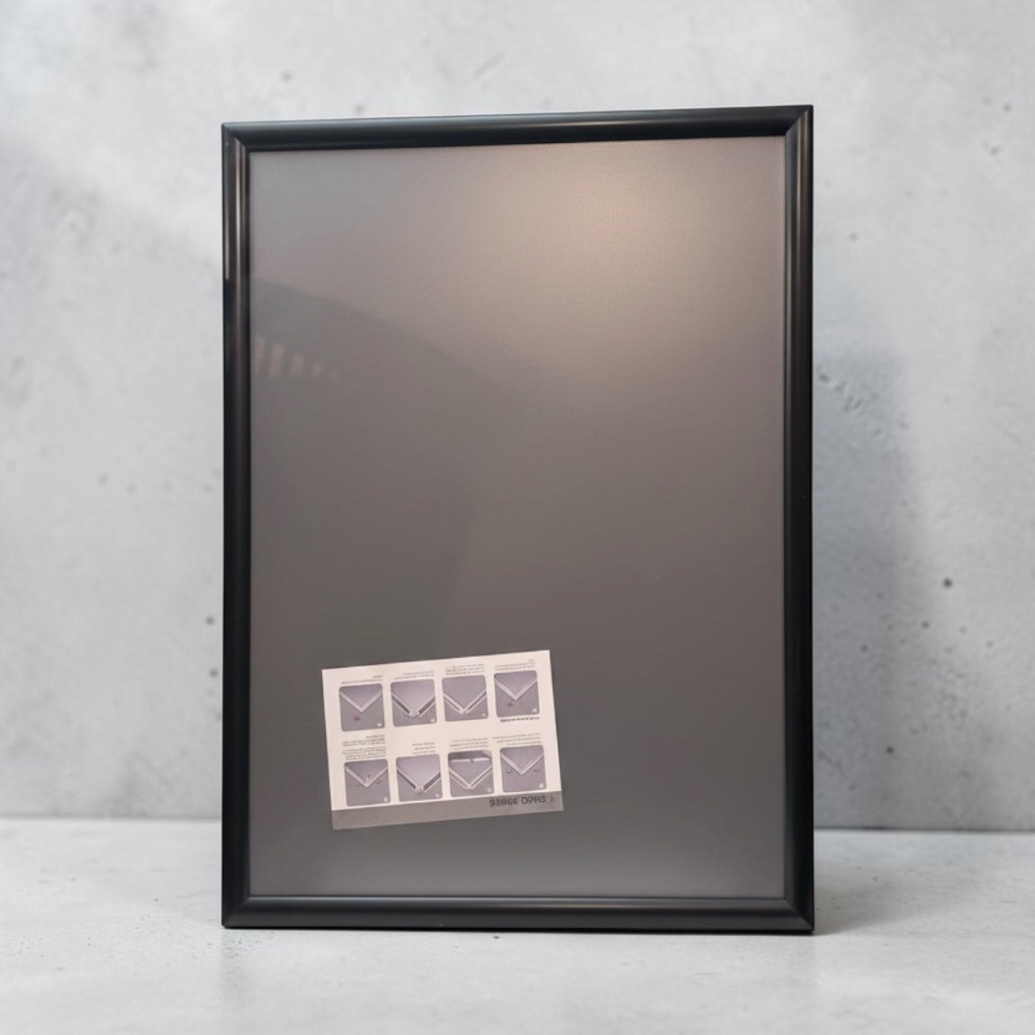 Snapramma skilti 50 x 70 cm – vel lit