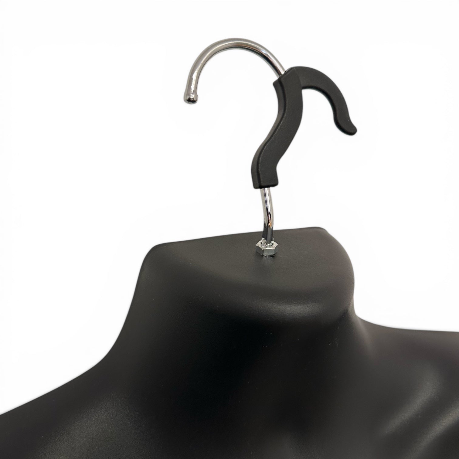 Hængetorso, til menn, við frami og krókur, svart, H70 cm