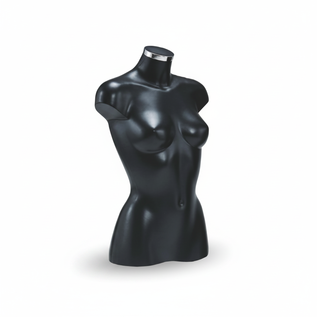 Elite, kvinnutorso, svørt, bróst 88, mittið 62, hædd 62 cm (Serie 5200) (Energy)