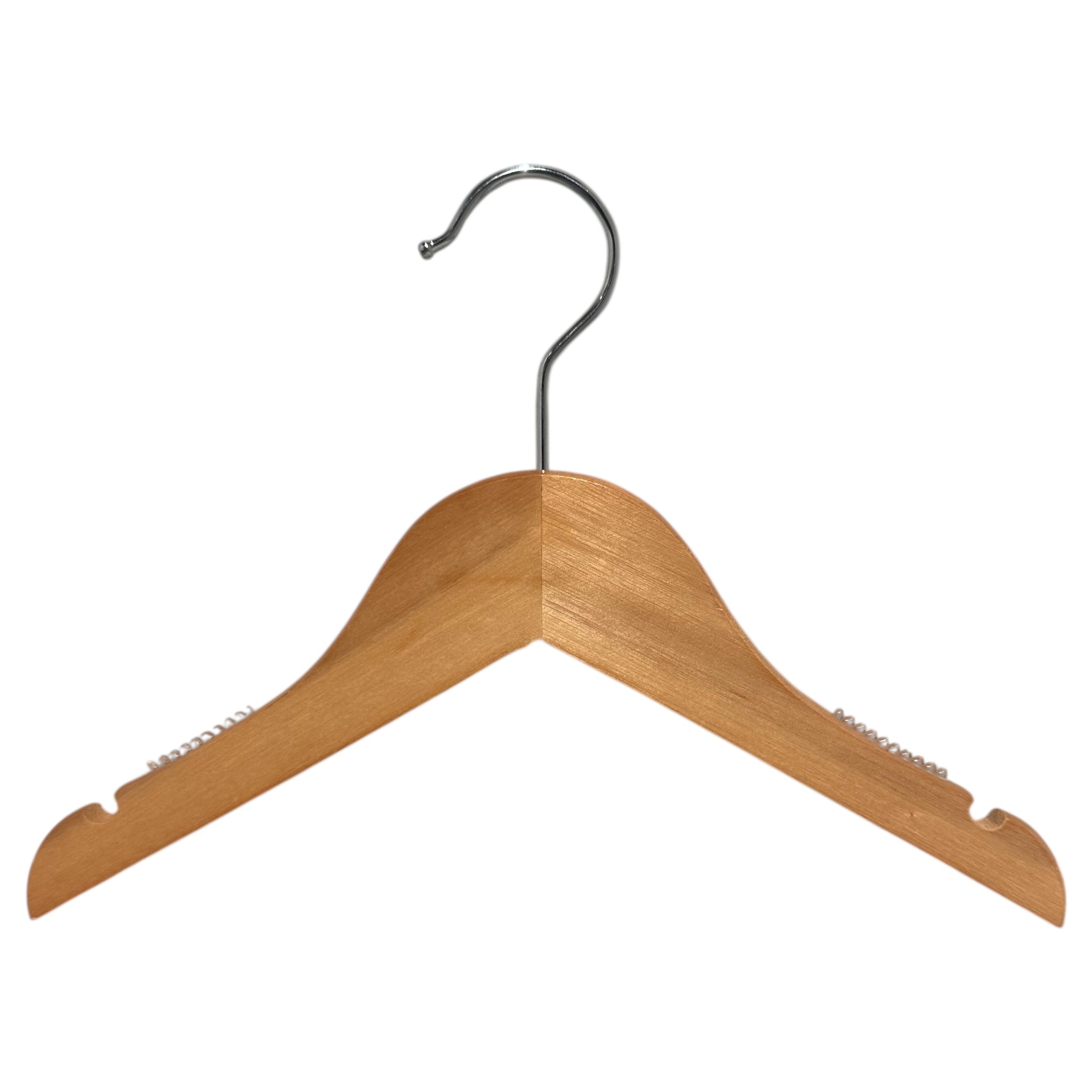 Træbjóðl, massív, flatur, baby, við hak og uttan stong, natúralur, 27 cm