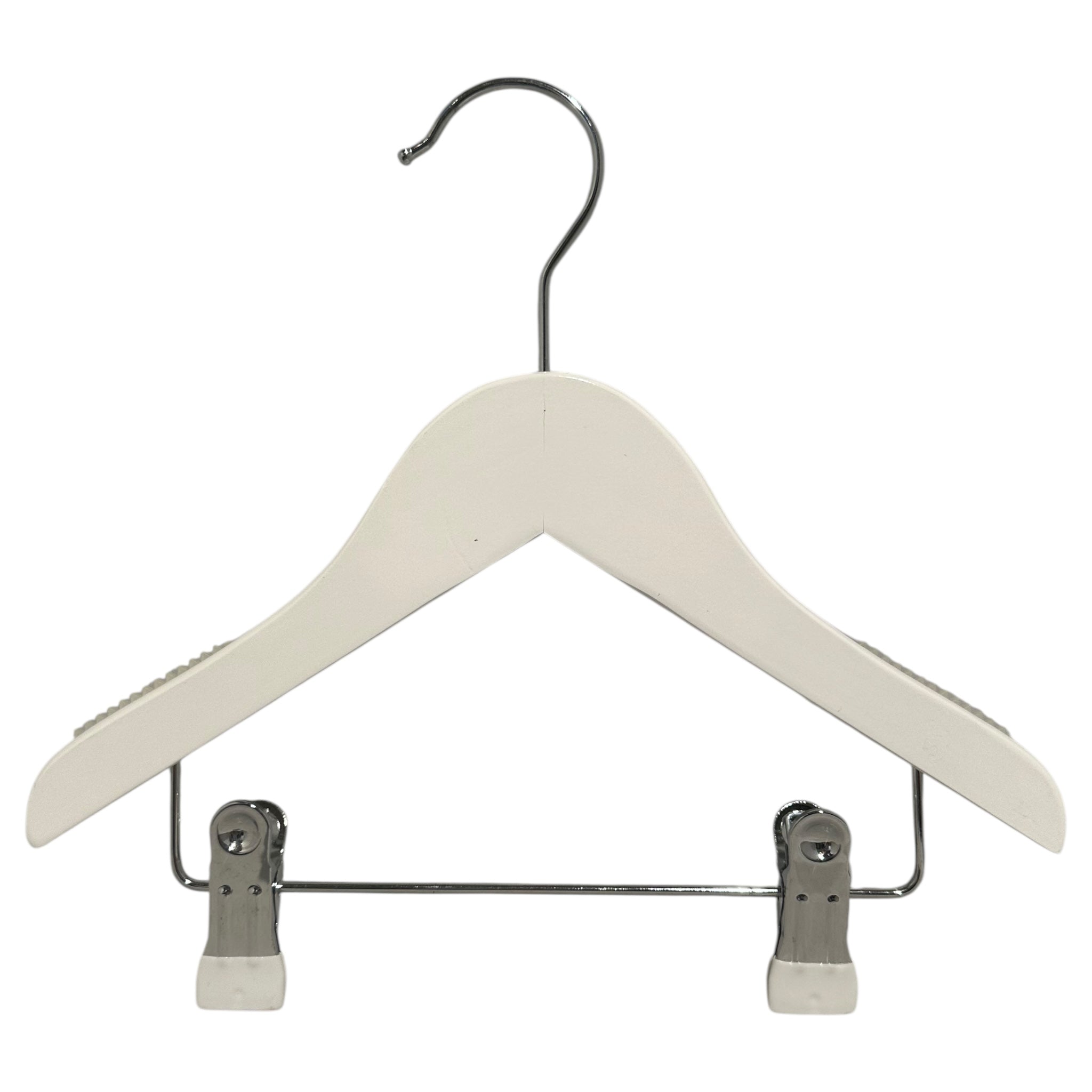 Træbøggja, massiv, flatur, barnas, við klæmu, hvítur, 27 cm