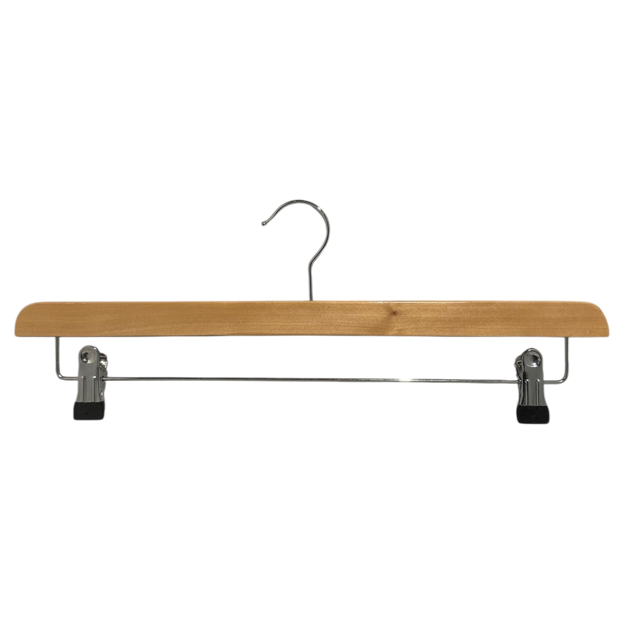 Natur træ buksebøjle med kraftige klemmer, 45 cm