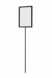 Skiltahaldari, A4, til Joystativ, svartur, 80 cm