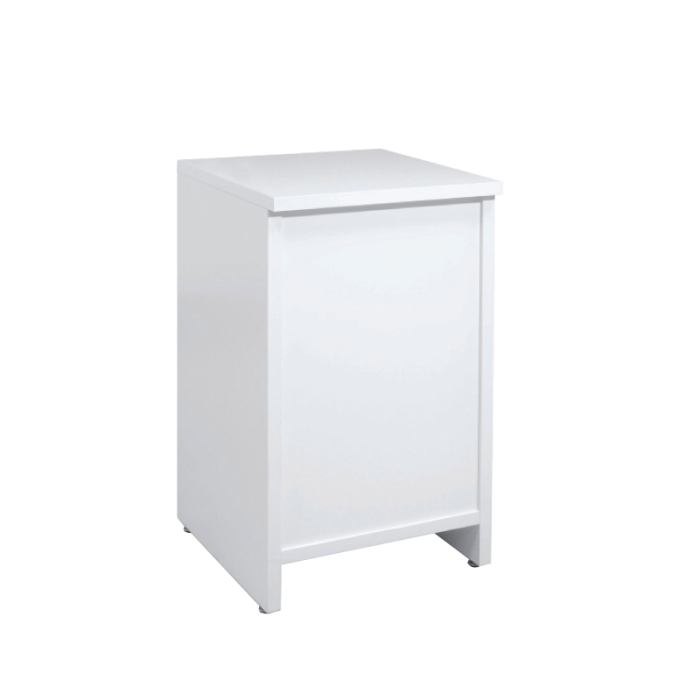 Disk lokið (B 52 cm.) - Hvítt - Flexia