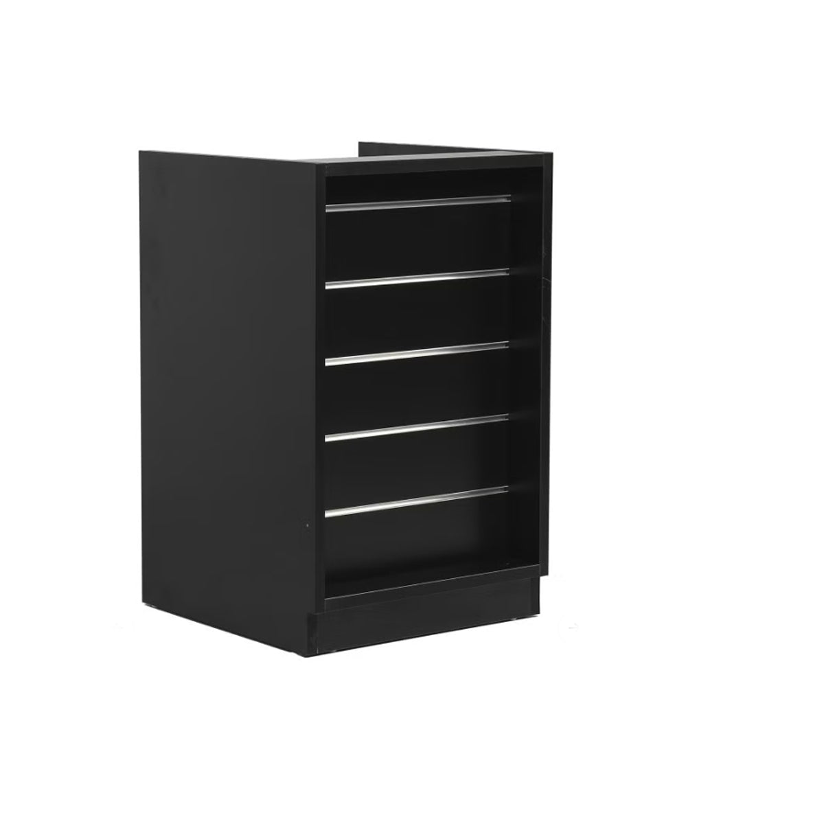 MADS búðardiskur smalur, svartur B 60 - rákpanelur front