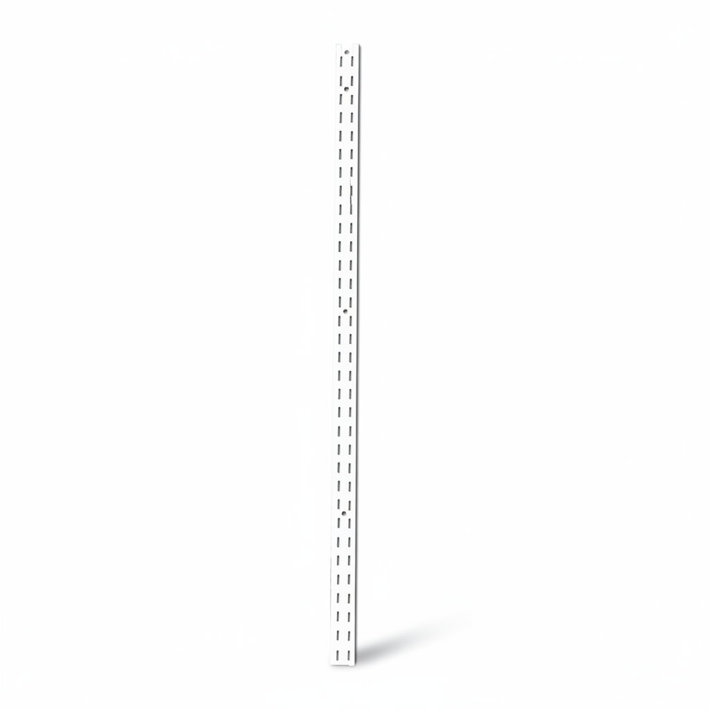 Veggskína - Superskinne H 214cm - hvítt