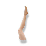 Strømprikkar, kvinnur, ljós húðarlitur, slættur. Plast H 83 cm, Ø15,5, fótsíða 22 cm.