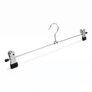 Akslatræ úr metalli við klemmum (B 40 cm) – 100 stk. Svart