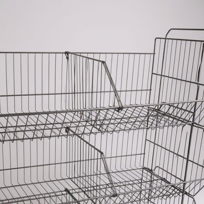 Skiljirúm til stablukörvu, svørt