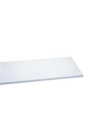 Bund- og tophylde til panelgondol, 120 x 40 cm