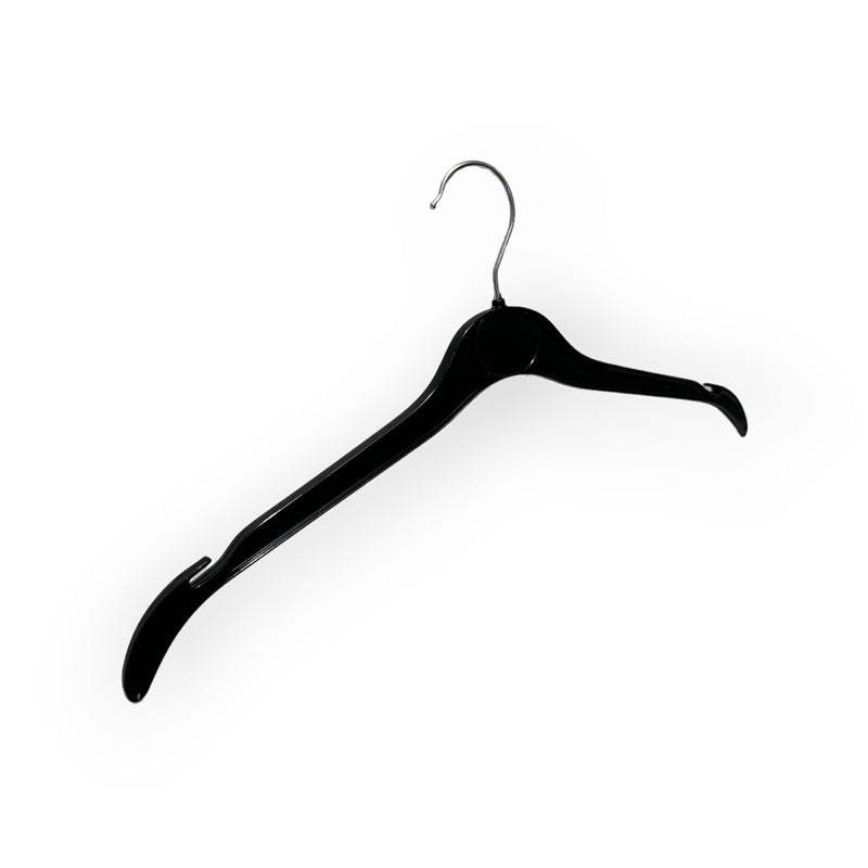 Plastgalgi, vaksin, formpressað, við haka og uttan stong, svart, 41 cm. Lættvigt tilboð.