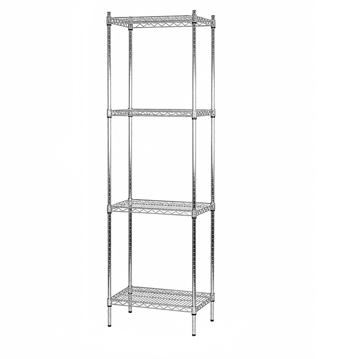 Hylla - TUBO (B 61 x D 36 x H 220 cm.) - Krom