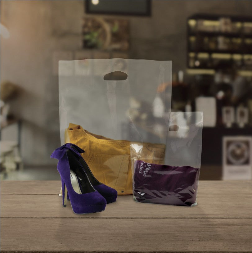 Plastpose, gjennomsýnilig, pk. við 100 stk., 40 micron, 56 x 8 x H45 cm.