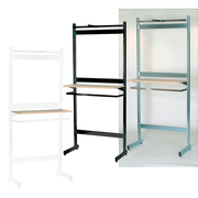 Framework, L-gondol, svørt, B67 x H247,50 cm