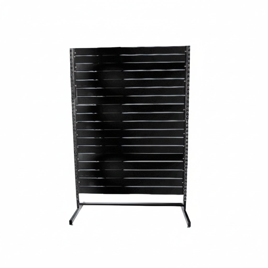 Panelgondol, einpilsida, standard panel, svart, B127 x D40,5 x H217 cm