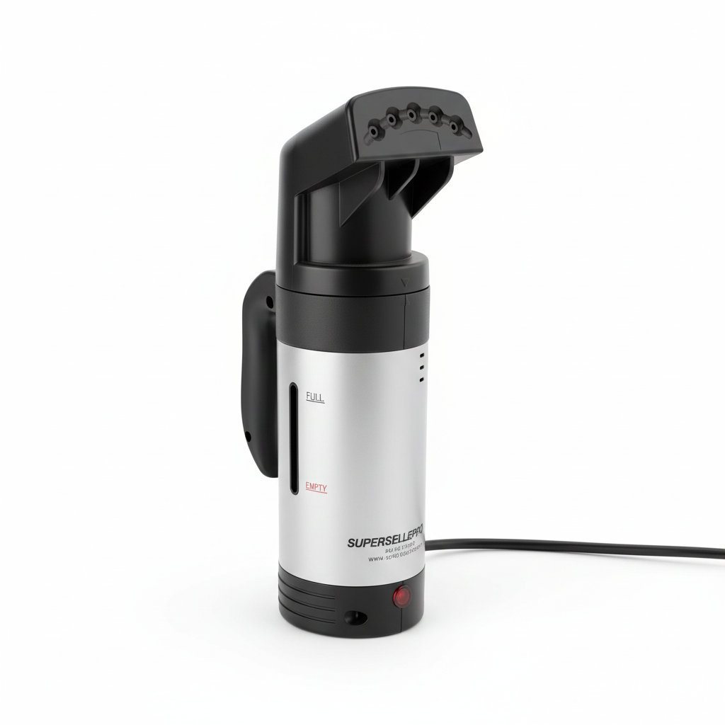 E8, hondhildin steamer, klár innan 2 min. - til ferð og messu