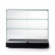 Vitrina - Disk - Toscana 3. B 102 x D 46 x H 90 cm. Svart