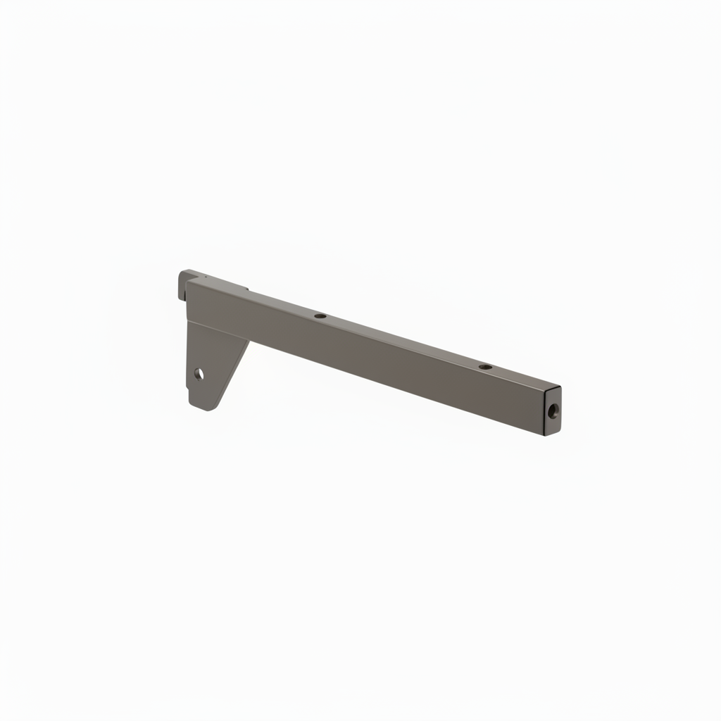 Hylduknakki, beint, høgru, titan, 30 cm, fjølbroytt tilbehør - 12 mm