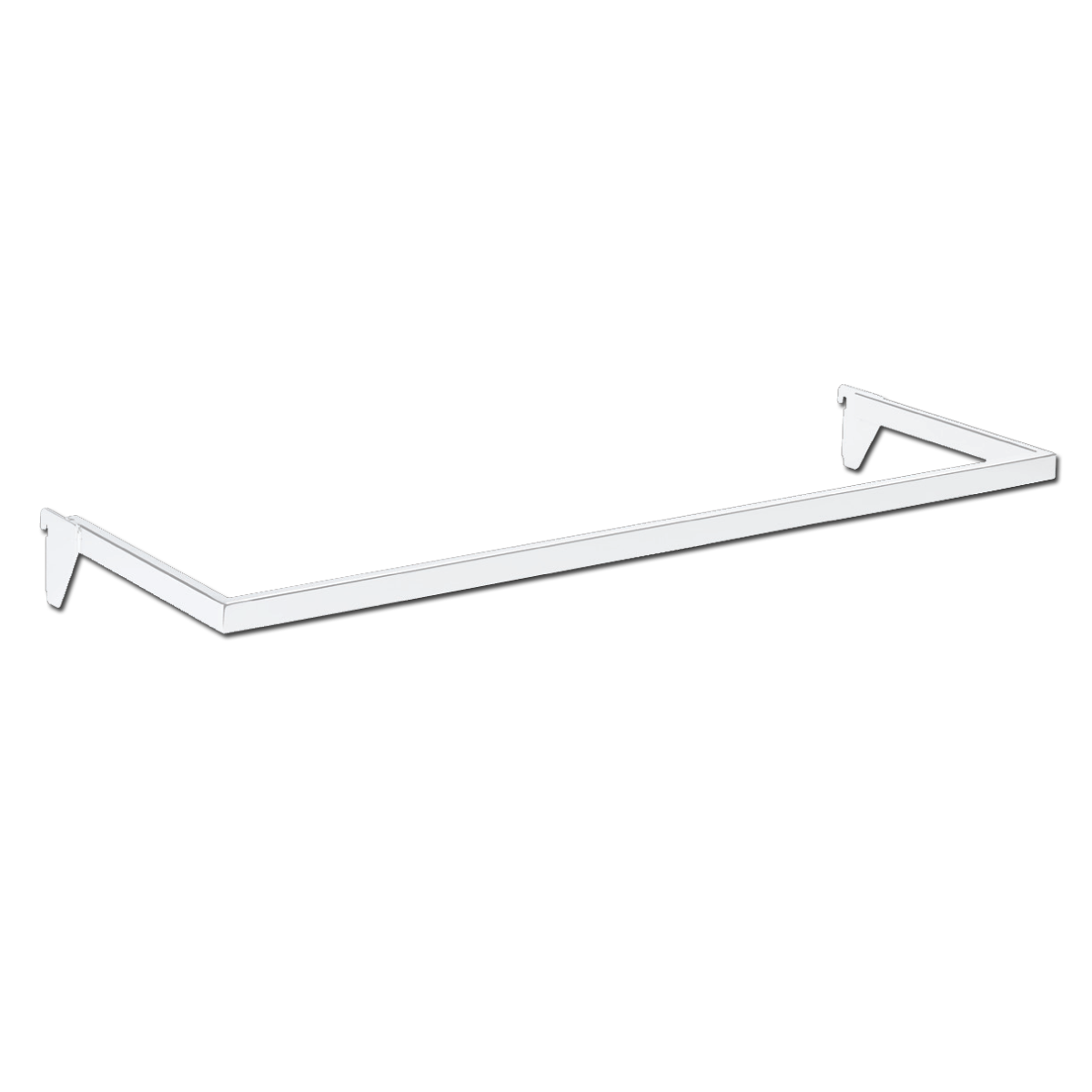 U-bøjlestongur (91 cm). Hvítur, fjølbroytt tilfar - 12 mm