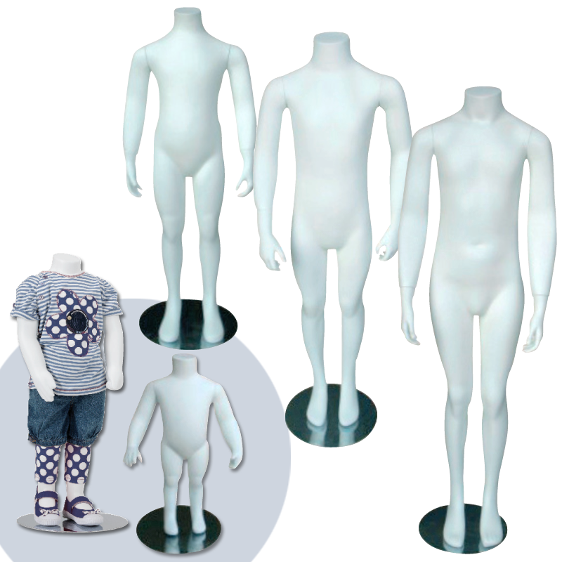 Barnamannequin uttan høvud - 12-14 ár