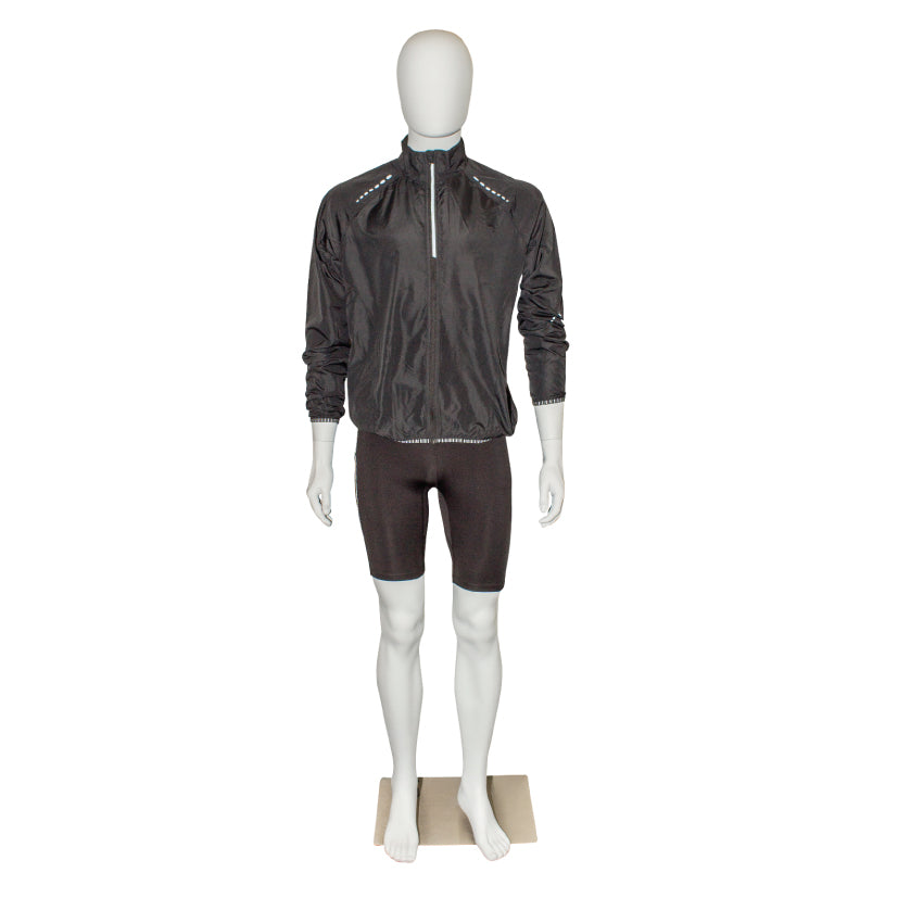 Standard, mansmanni, C, við beinari arma, høvundur uttan andlitsdrig og børstað satin metallfótplata, hvítur