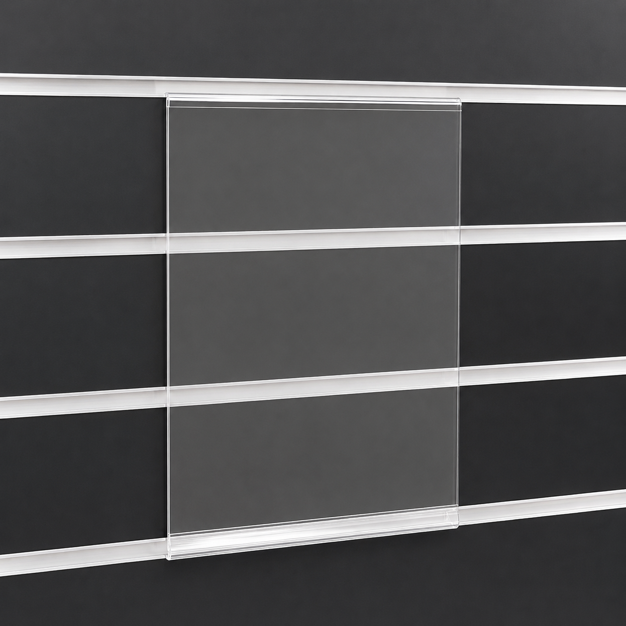 Skiltahaldari, fyri panel, akrýl - A4