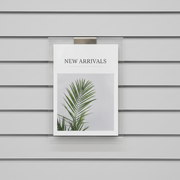 Akryl skilt til rillepanel A5