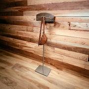 Krogedisplay í síður satin. H 121-141.