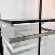 U-bøjlestong 60 cm. børstað satin. B-MT