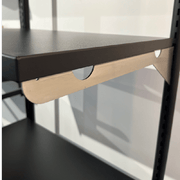 Hylduknægt - høgra. 37 cm. Børsta satin. B-MT