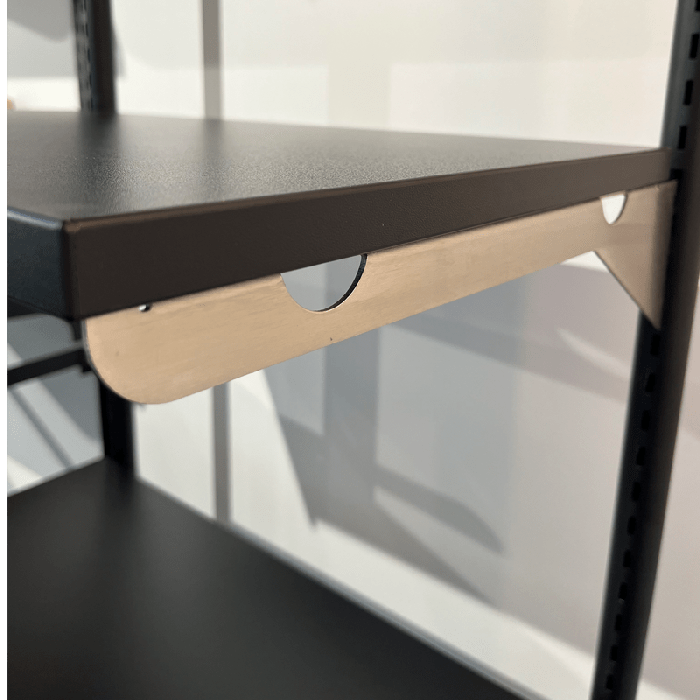 Hylduknægt - høgra. 37 cm. Børsta satin. B-MT