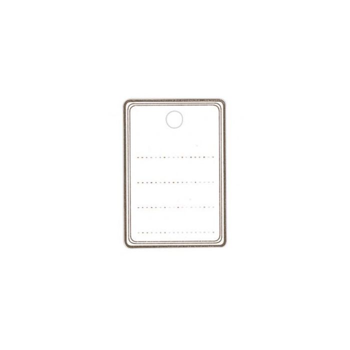 Tekstilmærki 3 x 4,6 cm. 1.000 stk.