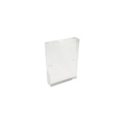 Magnetisk A7 skilteholder i klar akryl
