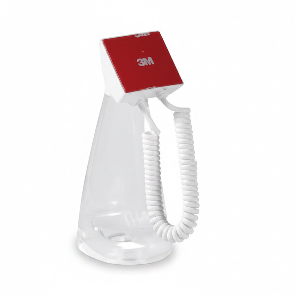 Tyverisikring til mobiltelefonir. Akryl. 6 x 5 x H:13,5 cm
