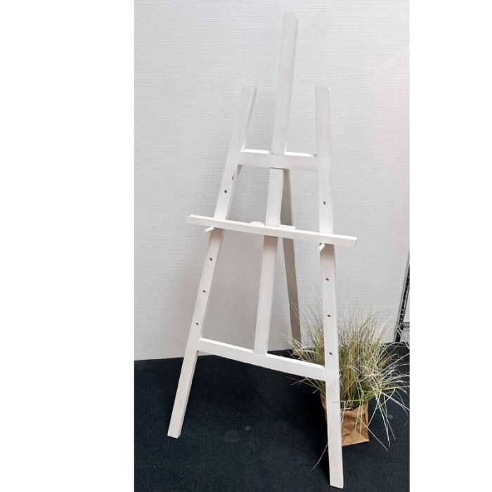 Staffeli H 145 cm. Hvít